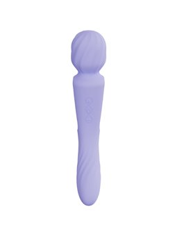 Lelo Switch - Purple Silicone Double Stimulation Wand Vibrator