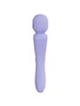 Lelo Switch - Purple Silicone Double Stimulation Wand Vibrator