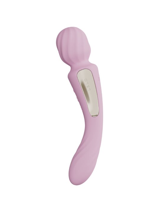 Lelo Switch - Double Stimulation Silicone Wand Vibrator in Pink