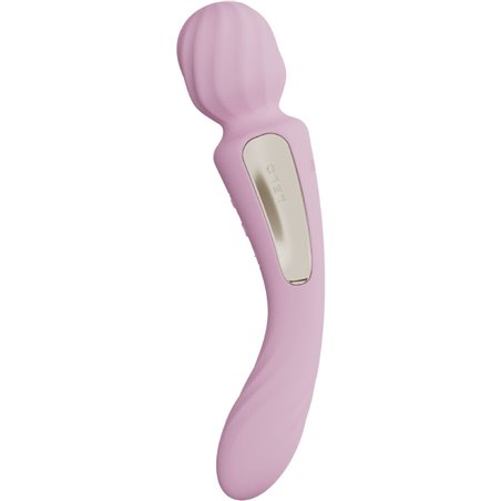 Lelo Switch - Double Stimulation Silicone Wand Vibrator in Pink