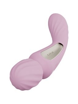 Lelo Switch - Double Stimulation Silicone Wand Vibrator in Pink