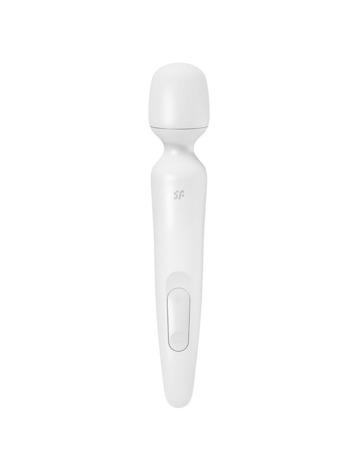 Satisfyer Wand Erland - Massaggiatore Bacchetta Bianco XXL 50 Vel.