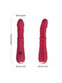 Armony - Vibratore Realistico Up & Down Termoregolabile Rosso 21,9 Cm
