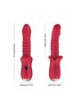 Armony - Realistic Up & Down G-Spot Vibrator, Red, 21.7 cm