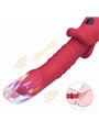 Armony - Realistic Up & Down G-Spot Vibrator, Red, 21.7 cm