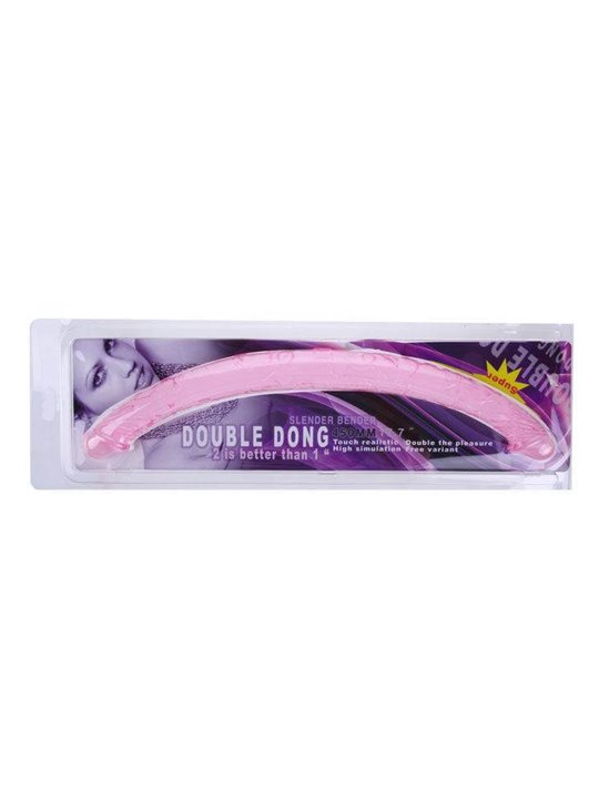 Baile - Pink Double Dong 44.5 CM