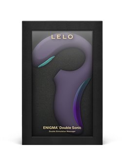 Lelo Enigma Double Sonic - Vibratore Massaggiatore Viola per Punto A