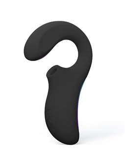 Lelo Enigma Double Sonic - Vibratore Massaggiatore Nero per Punto A