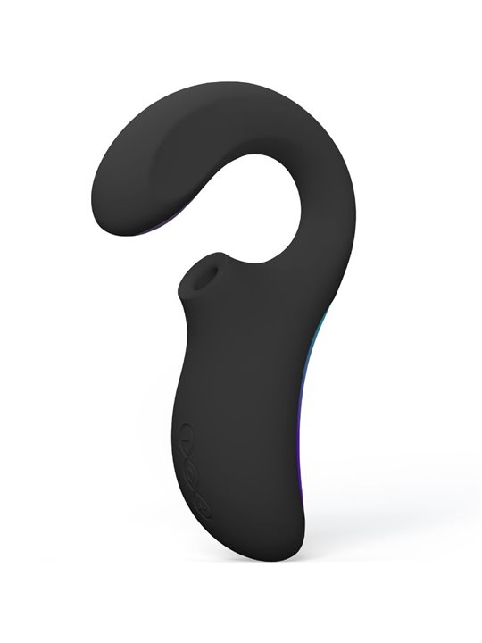 Lelo Enigma Double Sonic - Vibratore Massaggiatore Nero per Punto A