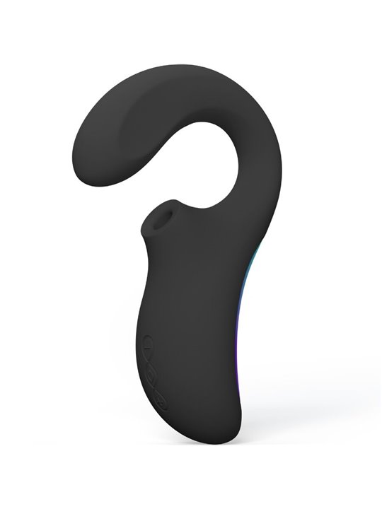 Lelo Enigma Wave - Triple Action Sonic Massager in Black Silicone