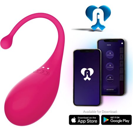Adrien Lastic Palpitation - Ovetto Vibrante Rosa con App Gratuita