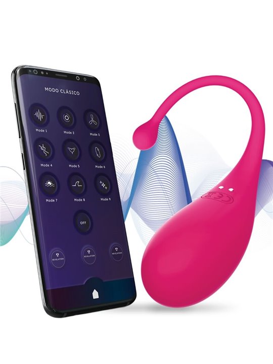 Adrien Lastic Palpitation - Ovetto Vibrante Rosa con App Gratuita