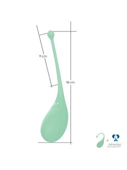Adrien Lastic Palpitation - Ovetto Vibrante Verde con App Gratuita