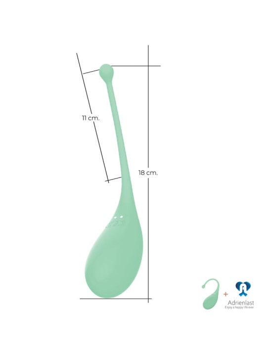 Adrien Lastic Palpitation - Ovetto Vibrante Verde con App Gratuita