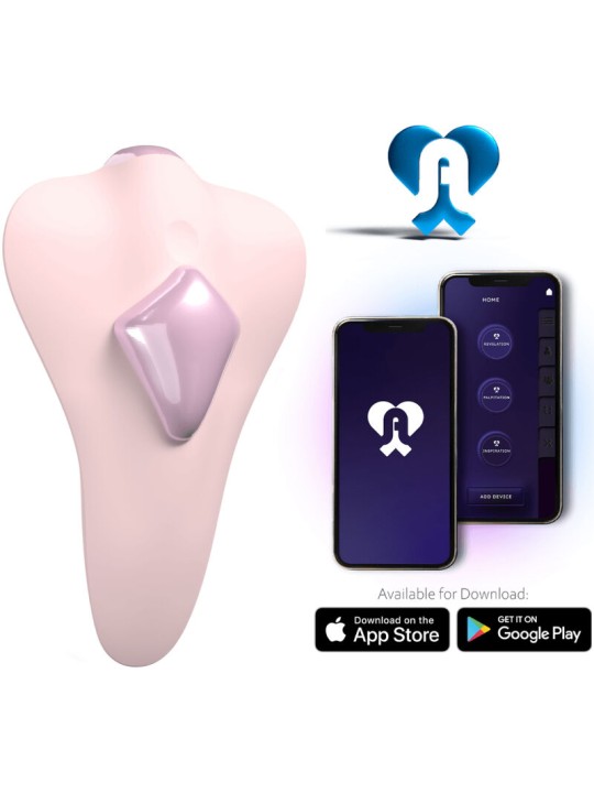 Adrien Lastic Temptation - Pink Panty Vibrator with Free App