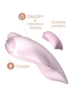 Adrien Lastic Temptation - Pink Panty Vibrator with Free App