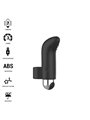 Intense Damiano - Rechargeable Black Silicone Finger Stimulator