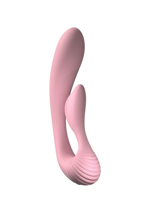 Adrien Lastic G-Wave - Vibratore Rabbit Flessibile in Silicone Rosa