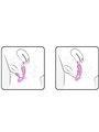 Adrien Lastic G-Wave - Vibratore Rabbit Flessibile in Silicone Rosa