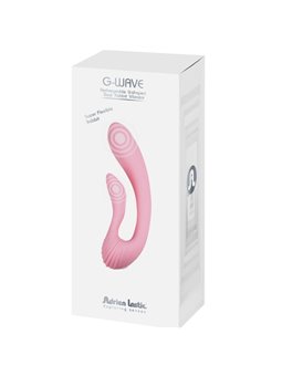 Adrien Lastic G-Wave - Vibratore Rabbit Flessibile in Silicone Rosa