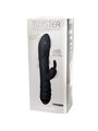 Adrien Lastic Twister - Vibratore Rotatore Rabbit in Silicone Nero