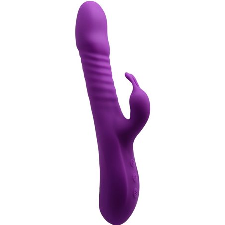Alive RoMAX - Purple Silicone Rabbit Vibrator with Heat Function