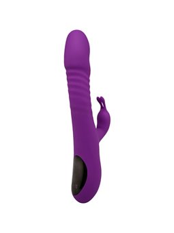 Alive RoMAX - Vibratore Rabbit in Silicone Viola con Funzione Calore