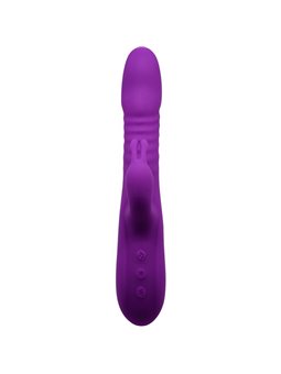Alive RoMAX - Vibratore Rabbit in Silicone Viola con Funzione Calore