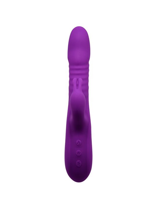 Alive RoMAX - Purple Silicone Rabbit Vibrator with Heat Function