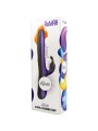 Alive RoMAX - Vibratore Rabbit in Silicone Viola con Funzione Calore