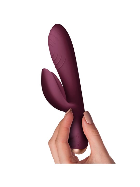 Climaximum Spirit - Vibratore Rabbit in Silicone con Luci Led