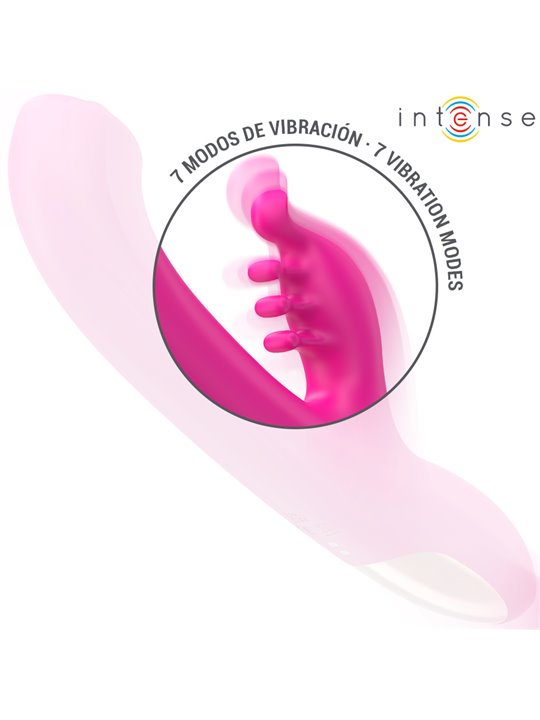 Intense Christina - Vibratore Rabbit Multifunzione 22,5 Cm Rosa