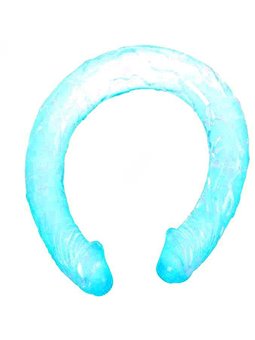 Dance - Doppio Dildo Blu 44,5 CM