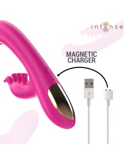 Intense Christina - Vibratore Rabbit Multifunzione 22,5 Cm Rosa
