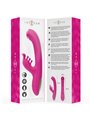Intense Christina - Vibratore Rabbit Multifunzione 22,5 Cm Rosa