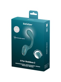 Satisfyer G for Goddes 2 - Vibratore Clitoride e Punto G in Silicone