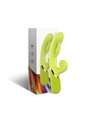 Armony - Inflatable Green Silicone Rabbit Vibrator 23.5 Cm