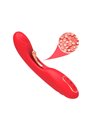 Armony - Red Silicone G-Spot Vibrator with Oscillating Tongue