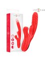 Intense Karol - Vibratore Multifunzione Spinta e Onde Stimolanti Rosso