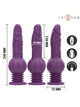 Intense Tatum - 24 cm Purple Up & Down Multifunction Vibrator