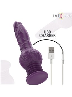 Intense Tatum - 24 cm Purple Up & Down Multifunction Vibrator
