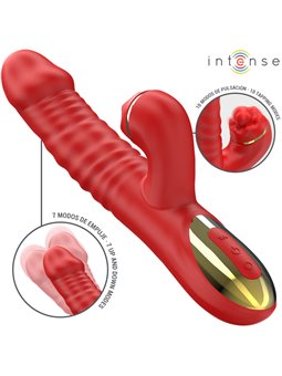 Intense Thalia - Vibratore Rabbit Multifunzione Up & Down Rosso