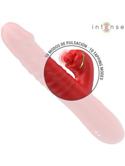 Intense Thalia - Vibratore Rabbit Multifunzione Up & Down Rosso