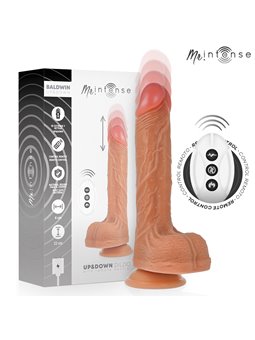 Mr Intense Baldwin - Pene Realistico Vibrante con Telecomando 22 Cm