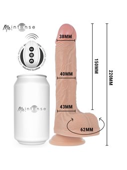 Mr Intense Baldwin - Realistic Vibrating Penis with Remote Control 22 cm