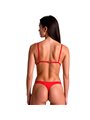 Passion Anuvera - Reggiseno e Perizoma Rosso in Pizzo Taglia S/M