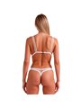 Passion Belissana - White Lace Bra and Thong Size S/M