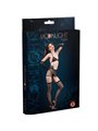 Moonlight - Black 5-Piece Lingerie Set Model 20 Spicy One Size