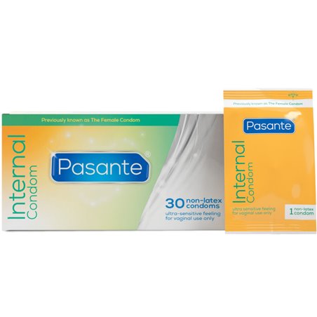 Pasante - Female Internal Condoms for Vaginal Use 30 Units