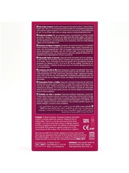 Skins Dots & Ribs - Premium Natural Latex Condoms 16 pcs